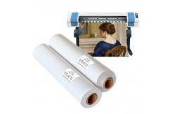 China Water Based Inkjet Matte Polyester Canvas Rolls For HP Designjet Printers supplier