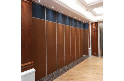 China Banquet Hall Removable Operable Wall Partitions Acoustic Partition Walls For Hotel supplier