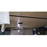 14/2mm Office Ceiling Tiles Hall Sound Absorbing Fireproof Grooved Acoustic Wall Panels for sale