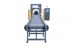 China Square Welded Erw Steel Tube Packaging Machine Pipe Packaging Systems supplier