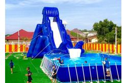China Durable Giant Inflatable Slide For Water Park Amusement Games supplier