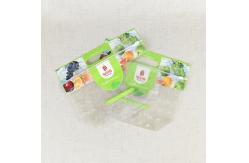 China PET CPP Stand Up Fresh Fruit Food Packaging Bag  With Zipper Vent Holes supplier