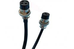 China Plug Resistant M16 2 Pin 500mm Overmolded Cable Assembly supplier