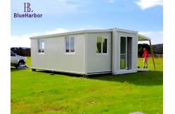 China Expandable Prefab Steel Container Homes Foldable 20ft 40ft supplier
