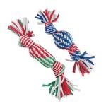 Cotton Rope Tug Pet Chew Toys For Aggressive Chewers Teething for sale