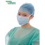Medical Melt-Blown Fabric Protective Disposable 3ply Face Mask Tie On for sale