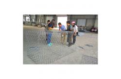 China Hexagonal Gabion Mesh Basket Galvanized Iron Wire Gabion Box For Sale supplier