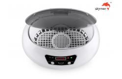 China 35 Watt Household Ultrasonic Cleaner 600ml SUS304 Inner Tank With Watch Rack supplier