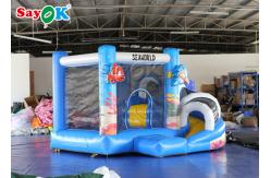 China Giant Inflatable PVC Air Bouncer Slide Animals Combo Open 2 Years  Warranty supplier