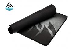China Locked Edge Neoprene Mouse Pad  , Gray Gaming Mouse Pads Non Toxic Material supplier