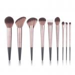Professional Vegan Hair Makeup Brush with Plastic Handle and ISO9001 Certification for sale
