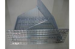 China industrial welded wire mesh pallet wire cage wire mesh container storage supplier