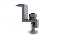 China Mill finished End Clamp Of Solar Roof Mouting Systems , 35mm / 40mm/ 45mm supplier