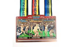 China Ironman Triathlon Medals For Awards Custom Event Medals Simple Souvenirs supplier