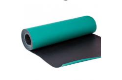 China Green 1.2mx10m 2mm ESD Antistatic Rubber Mat For Workbench Table supplier
