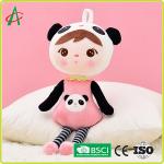 18in Washable Cartoon Girl Plush Toys Pillows AZO Free for sale