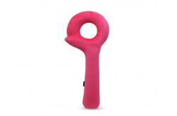 China Special Shape Inflatable Travel Pillow Memory Foam Mateiral With Zipper supplier