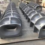 Marine Panama Chock Mooring Components , Closed Chock Marine Fairlead