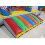 Amusement Park Kids Inflatable Bounce House Digital Printing Fireproof  Material