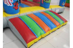 China Amusement Park Kids Inflatable Bounce House Digital Printing Fireproof  Material supplier