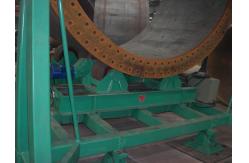 China Accurate Rotation Tilt Adjustable Turning Roll For Wind Tower Flange Auto Welding supplier