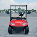 New Design Electric Golf Carts Lithium Battery Powered Equipped With KDS Motor and Curtis Controller for Sightseeing for sale