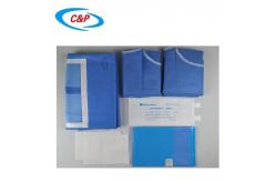 China EO Sterilized Laparotomy Packs General Drape Kit Blue supplier