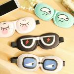 Soft 3D Memory Foam silk Sleep Eye Pillow 19*11cm Anti wrinkle