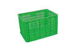 China Eco Friendly Plastic Storage Crate Supermarket Collapsible Pallet Box supplier