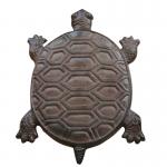 Turtle Metal Stepping Stone Cast Iron Crafts For Garden for sale