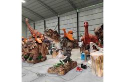 China Animatronic T Rex Dinosaur Ride Sunproof Waterproof Artificial Dinosaur supplier