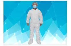 China Disposable Protective Suit Practical Disposable Protective Coverall Acid Resistance For Criminal Investigation supplier
