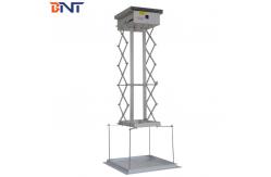 China Retractable Motorized Projector Ceiling Mount Kit With Synchronous Motor supplier