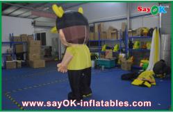 China Events Party Moving Inflatable Cartoon Characters With Oxford Cloth supplier