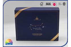 China Customized CMYK Hot Stamping Paper Gift Box Matt Lamination For Towel Clothing supplier