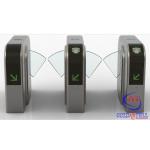 Half Height Prestige Security Flap Gate Bidirectional Intelligent Flap Turnstile With Rfid Door Entry System for sale