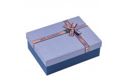 China Rectangle Base And Lid Boxes Cardboard Paper Packaging Box Christmas Gift Carton Box supplier