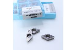 China HRA92.5 Hardness Cermet Turning Inserts Good Surface DCGT11T308L-C MC1020 supplier
