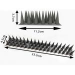 Plastic Fence Wall Anti Climb Bird Deterrent Spikes Use Design On Rooftops Fence for sale