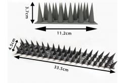 China Plastic Fence Wall Anti Climb Bird Deterrent Spikes Use Design On Rooftops Fence supplier