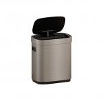Household Batteries Required Automatic Touchless Smart Infrared Sensor Waste Bin Kitchen Stainless Steel Trash Can Garbage Bins for sale