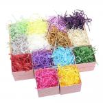 OEM ODM DIY Raffia Shredded Paper Gift Box Confetti Decoration for sale