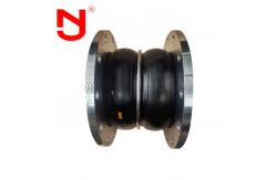 China EPDM Expansion Joint Double Sphere Rubber Bellows Manufacturer Customized supplier
