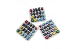 China Customized P+R Silicone Conductive Keypads For Diverse Applications supplier
