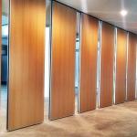 Aluminum Sliding Movable Partition Wall For Restaurant 85 mm Thickness for sale