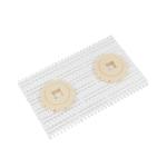                  Nub Top Anti-Skid Roller Driven Plastic Modular Belt for off-The-Road Tyre Conveying              for sale