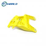 Customized Yellow Injection Molding Parts Precision ABS Components with Carton Box Packaging