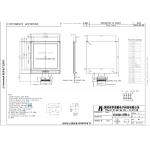 160*160 FSTN LCD Module Graphic Customized Display Screen With UC1698U