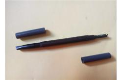 China Plastic Automatic Fine Brown Eyebrow Pencil With Brush ISO Certification supplier