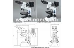 China Research LWD Metallographic Microscope With Quarduple Nosepiece CE A13.0907 supplier